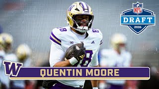 2026 NFL DRAFT HIGHLIGHTS: TE Quentin Moore | Washington Football