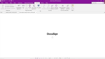 Kofax Power PDF - Send for signature using cloud service