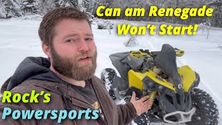 Can am Renegade 1000xxc repair!