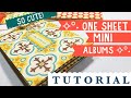 One Page Mini Albums ✧º∙ Made with one sheet of 12x12