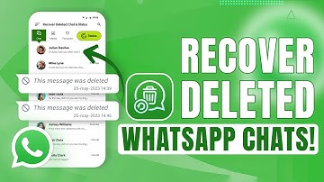 How to Recover Deleted WhatsApp Chats & Status | Recover Deleted Message & Status