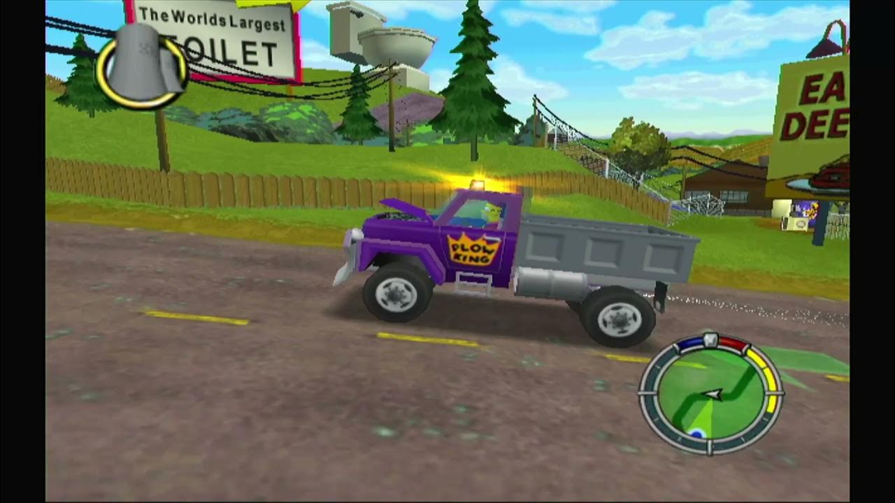 The Simpsons Hit & Run Gamecube Wii U Injection Gameplay YouTube