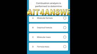 Combustion analysis #youtubeshorts #chemistryshorts #science #learnchemistry #chemistry #studentlife
