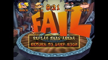 Crash Bash - 14 - Ring Ding Gem Challenge is Broken