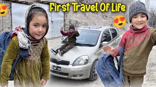 First Travel Vlog Going From My Village To Another Village 