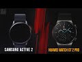 Сравнение Huawei Watch GT 2 PRO vs Samsung Active 2