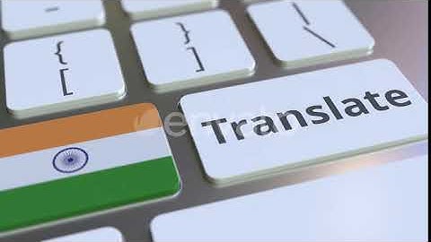 TRANSLATE Text and Flag of India on the Buttons | Motion Graphics - Envato elements