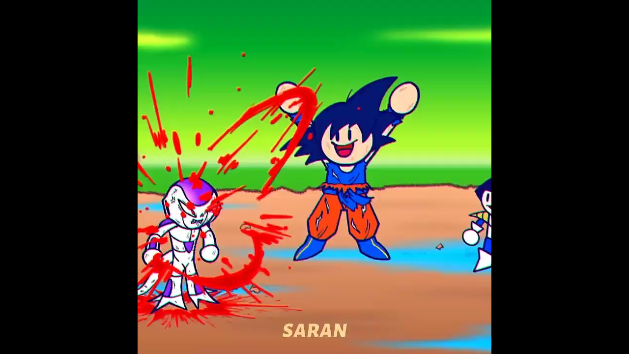 Goku vs Frieza Nutshell Animation 💀