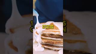 100g Protein Cinnamon Roll Pancakes! 😋💪