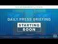 Department of state daily press briefing  may 16 2024  100 pm