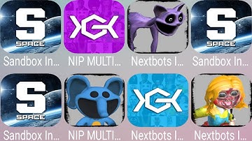 Nextbots In Playground Mod New Update,Sandbox In Space,Nip Multipayer Gameplay | 3