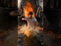 Burning Water Horror #shorts #PearlHarbor