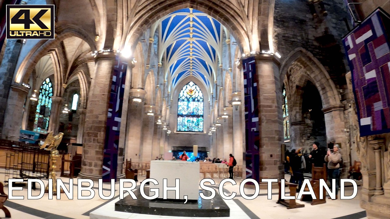 A Look Inside St Giles Cathedral Edinburgh Scotland