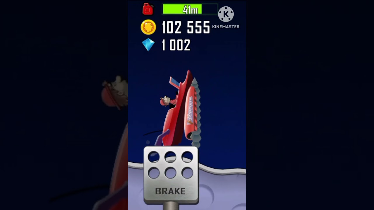 Hill climb racing with finger screw in hill climb racing 