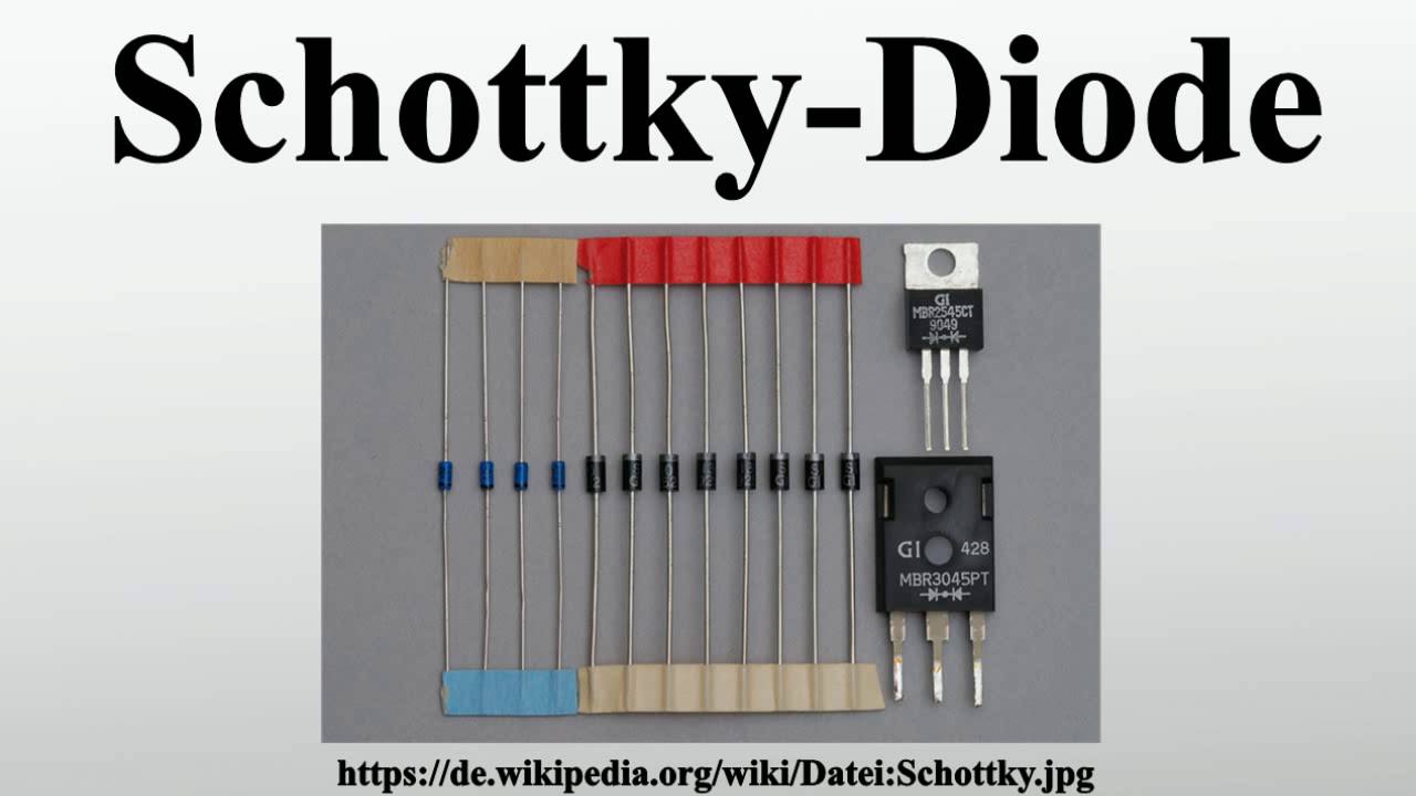 SchottkyDiode YouTube