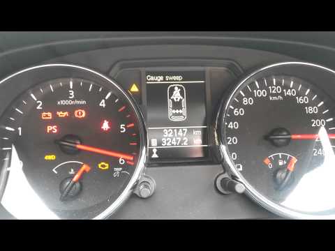 Nissan Qashqai 2013 diagnostic mode