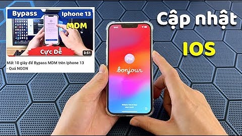 Có cần Bypass lại khi Nâng cấp IOS mới trên Iphone MDM và trả lời các câu hỏi khác...