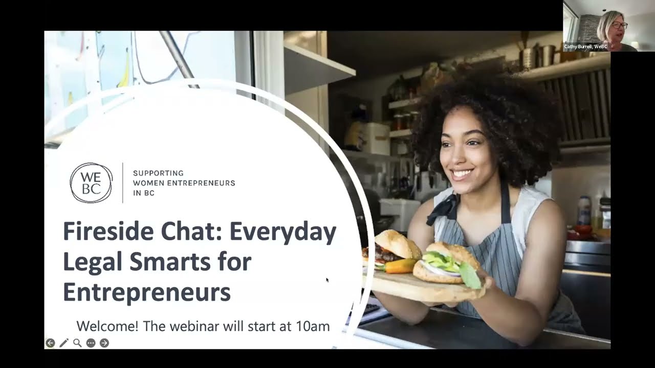 Fireside Chat Everyday Legal Smarts for Entrepreneurs