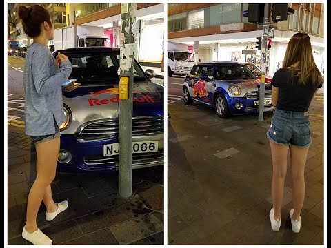 HK車cam G9G - 女司機 硬cut - RedBull 送你一對翼🙈🙈