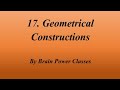Class 6 //Maths //Chapter 17 Geometrical Constructions //Practice set 39 and 40.