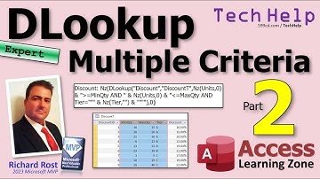 Using DLookup with Multiple Criteria in Microsoft Access, Part 2