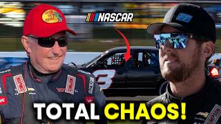 Nobody expected this! Richard Childress CRASHES at Cleetus McFarland's Race!