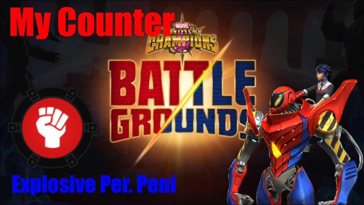 My Secret Explosive Personality Peni Parker Counter MCoC YouTube