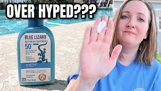 Blue Lizard Sunscreen Review And Application | Melanoma Mom