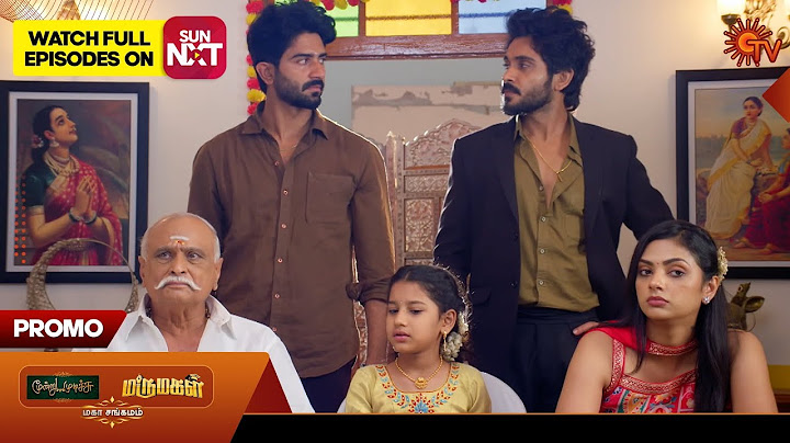 Marumagal & Moondru Mudichu Mahasangamam - Highlights | 25 June 2025 | Tamil Serial | Sun TV