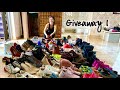 GIVEAWAY TIME I SHOES GIVEAWAY | LOCKDOWN CLEANUP