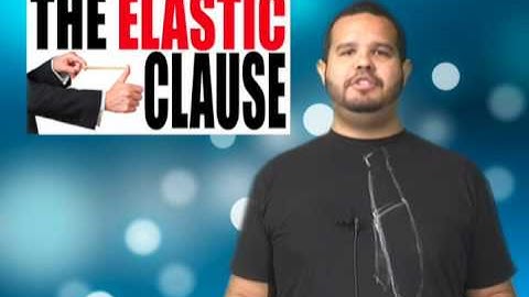 Honors Gov HW #4A - Elastic Clause