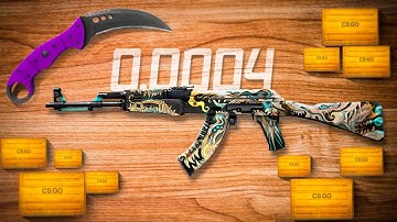 2 caixas na VALVE = FACA e AK super RARA 🤑😱