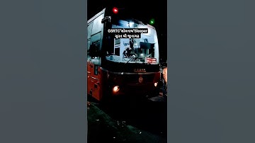 GSRTC"Somnath"Sleeper Bus. #gsrtc #bus #shorts