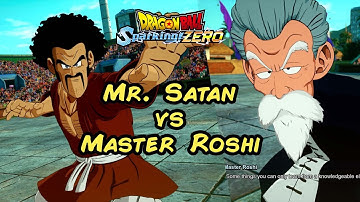 Dragon Ball: Sparking! Zero - Mr. Satan vs Master Roshi