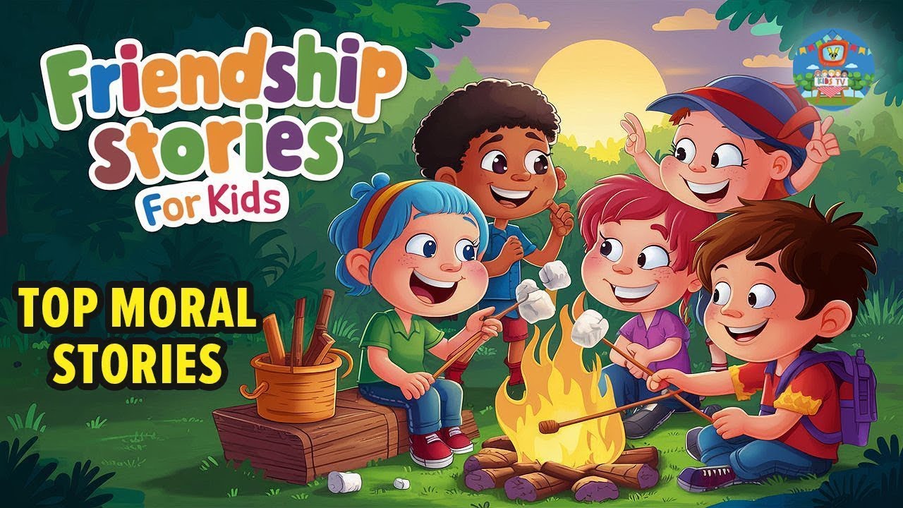 Friendship Stories for Kids 🤝 | Moral Stories for Children | Bed Time Story Collection | 