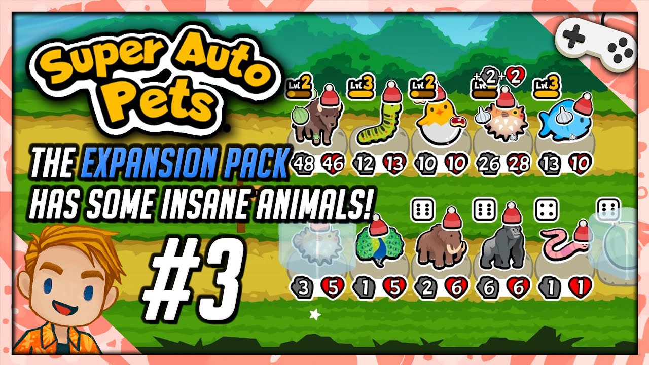 THE EXPANSION PACK HAS SOME INSANE ANIMALS! Let's Play Super Auto