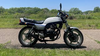 CB250N ホーク3  マフラー #バブ #ホーク #ホーク3 #CB250N #CB400N #排気音 #ガゼル管 #CRキャブ #ハイカム #当時物 #旧車