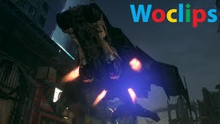 Batmobile Mk Ii Landing Scene Batman Arkham Knight