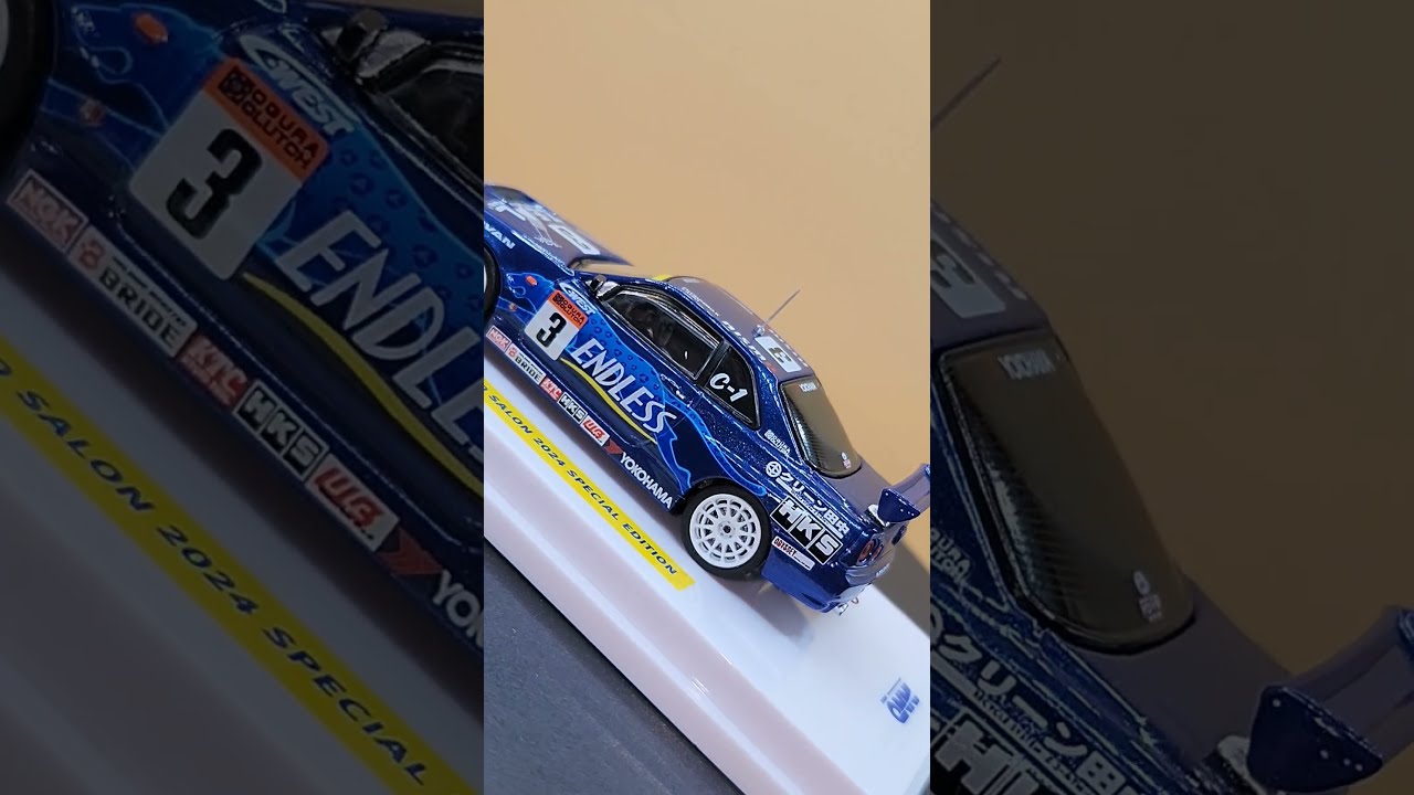 東京オートサロン2024限定 イノモデル1/64 エンドレス アドバンGT-R Tokyo Auto Salon 2024 Limited Inno model 1/64 Endless Advan