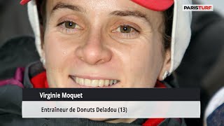 Virginie Moquet, entraîneur de Donuts Deladou (27/05 à Vincennes)