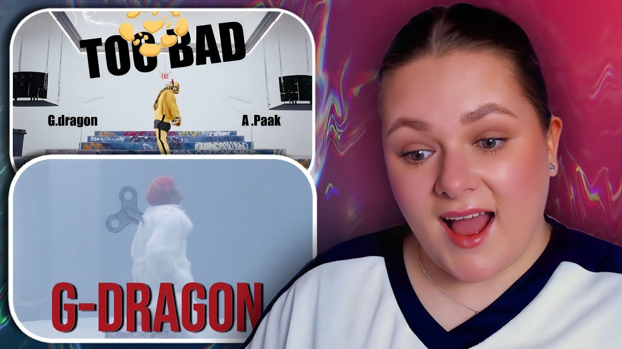 G-DRAGON - 'DRAMA' & 'TOO BAD Ft. Anderson .Paak' | REACTION
