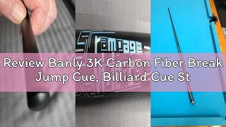 Review Banly 3K Carbon Fiber Break Jump Cue, Billiard Cue Sticks Break Pool Cue, Professional Carbon