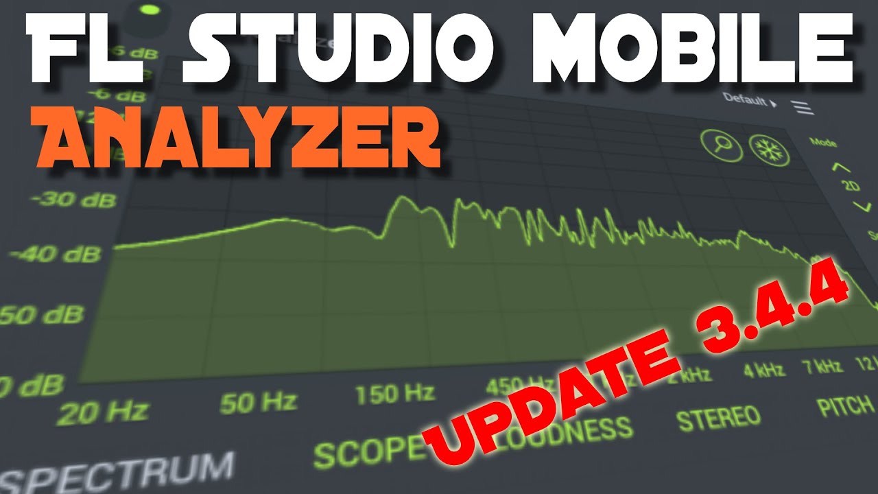 FL STUDIO MOBILE 3.4.4 G ANALYZER UPDATE!!! IS THIS THE BEST UPDATE SO FAR?! (English)