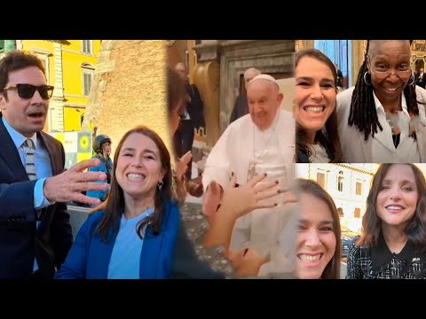 Malena Guinzburg visitó