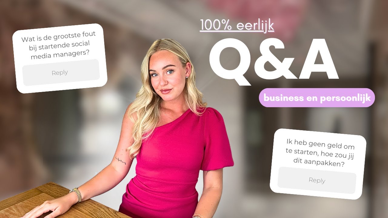Business & persoonlijke Q&A: Mijn omgeving support mij niet, wat moet ik doen?” 😰