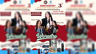 ANNIVERSARY 3RD PUK FSP TSK KSPSI - PT PARKLAND WORLD INDONESIA REMBANG - DIFARINA INDRA & WARASTRA