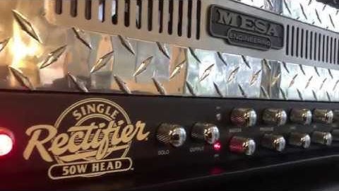 Kruse MESA SINGLE RECTIFIER RECTOVERB Mod - Increased Articulation + Clarity - Kruse Kontrol