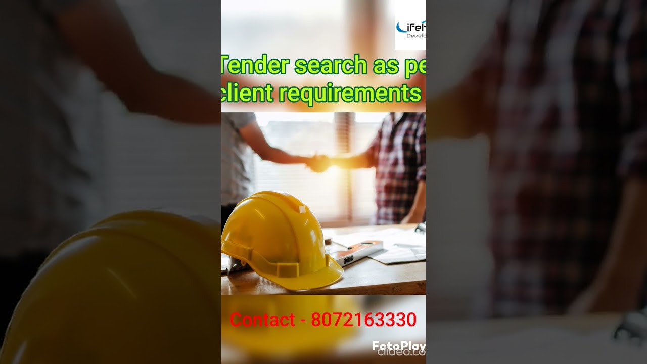 E tender Online Submission