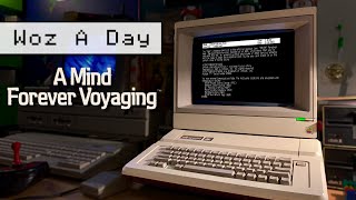 Playing Every Apple II Floppy E207 | A Mind Forever Voyaging (1985)