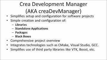 BBEditor Video Tutorial Series - 6.1. What is Crea Development Manager?